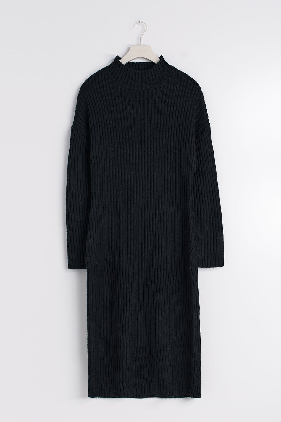 Knitted turtleneck dress