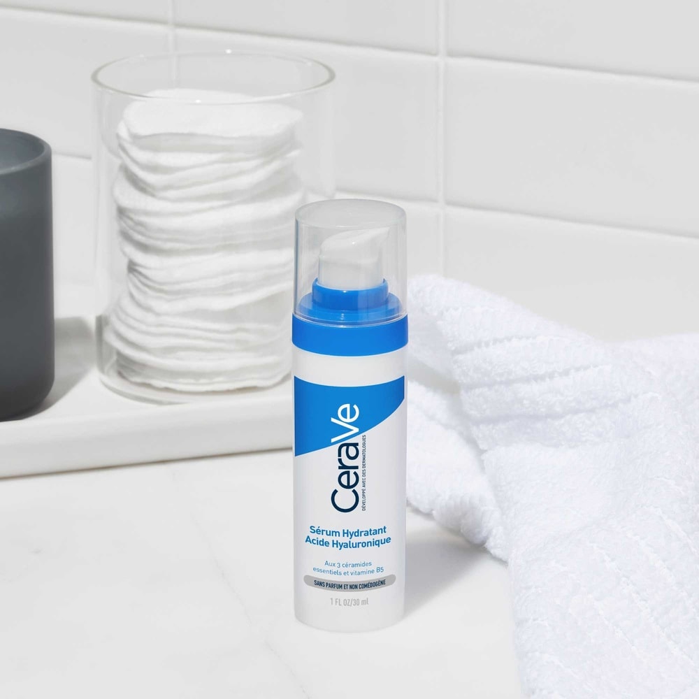 CeraVe Soin Visage Sérum Hydratant Acide Hyaluronique pourtous les types de peaux