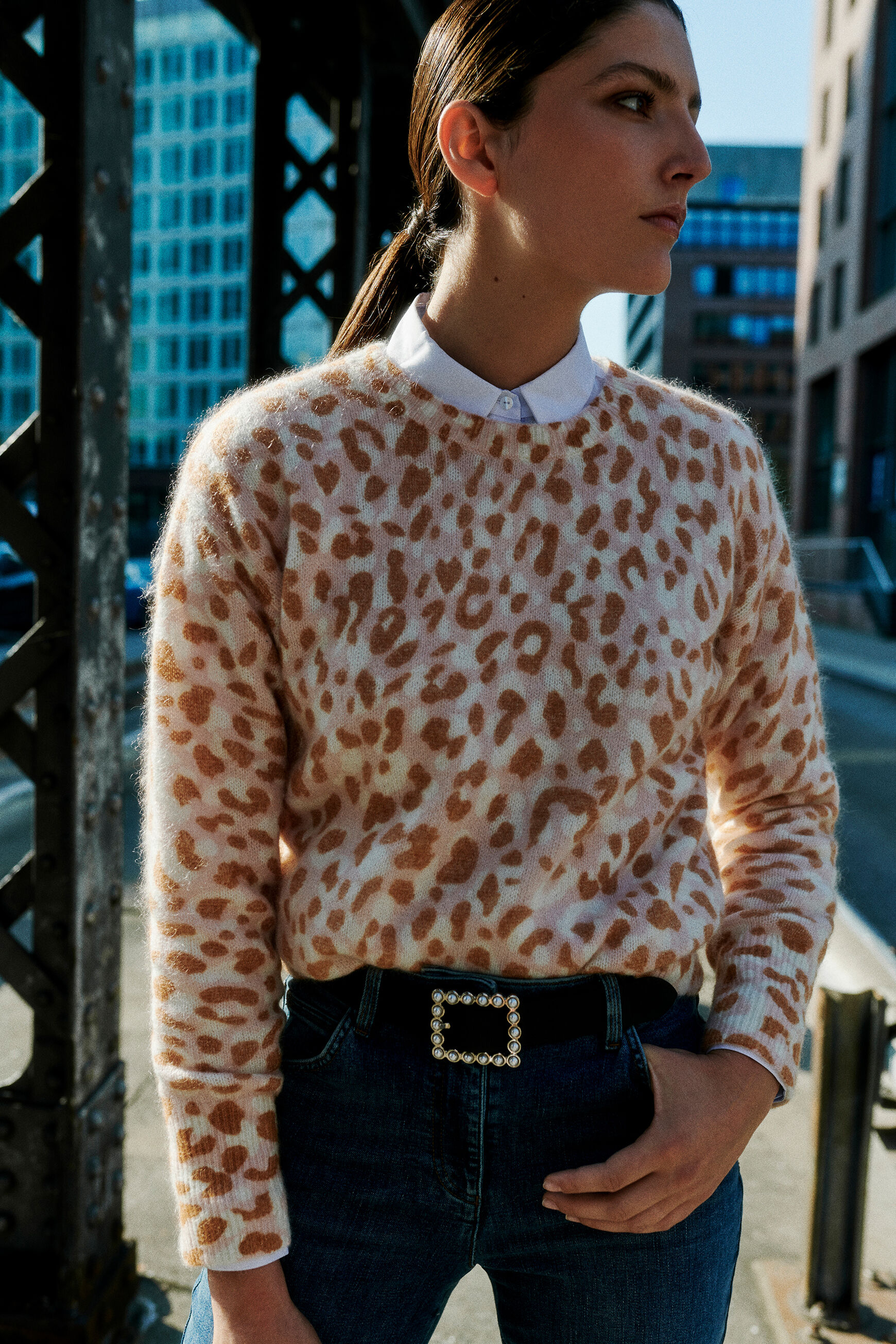 pull dany rose clair femme