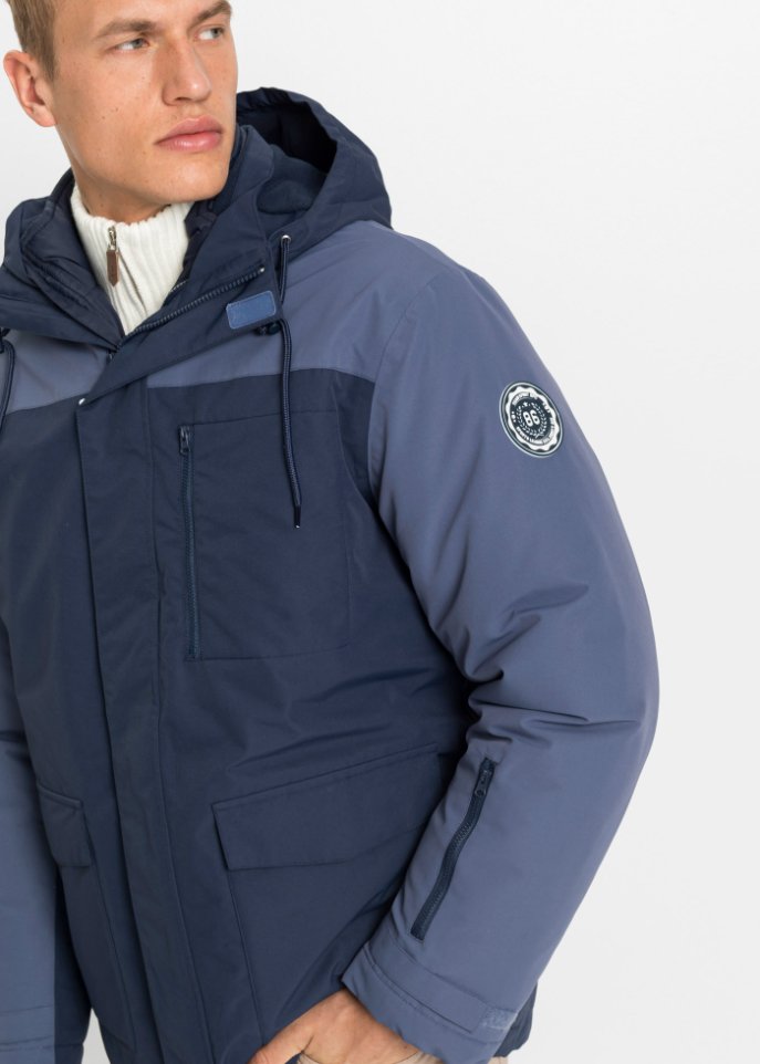 3 in 1-Funktionswinterjacke mit Stepp-Innenjacke