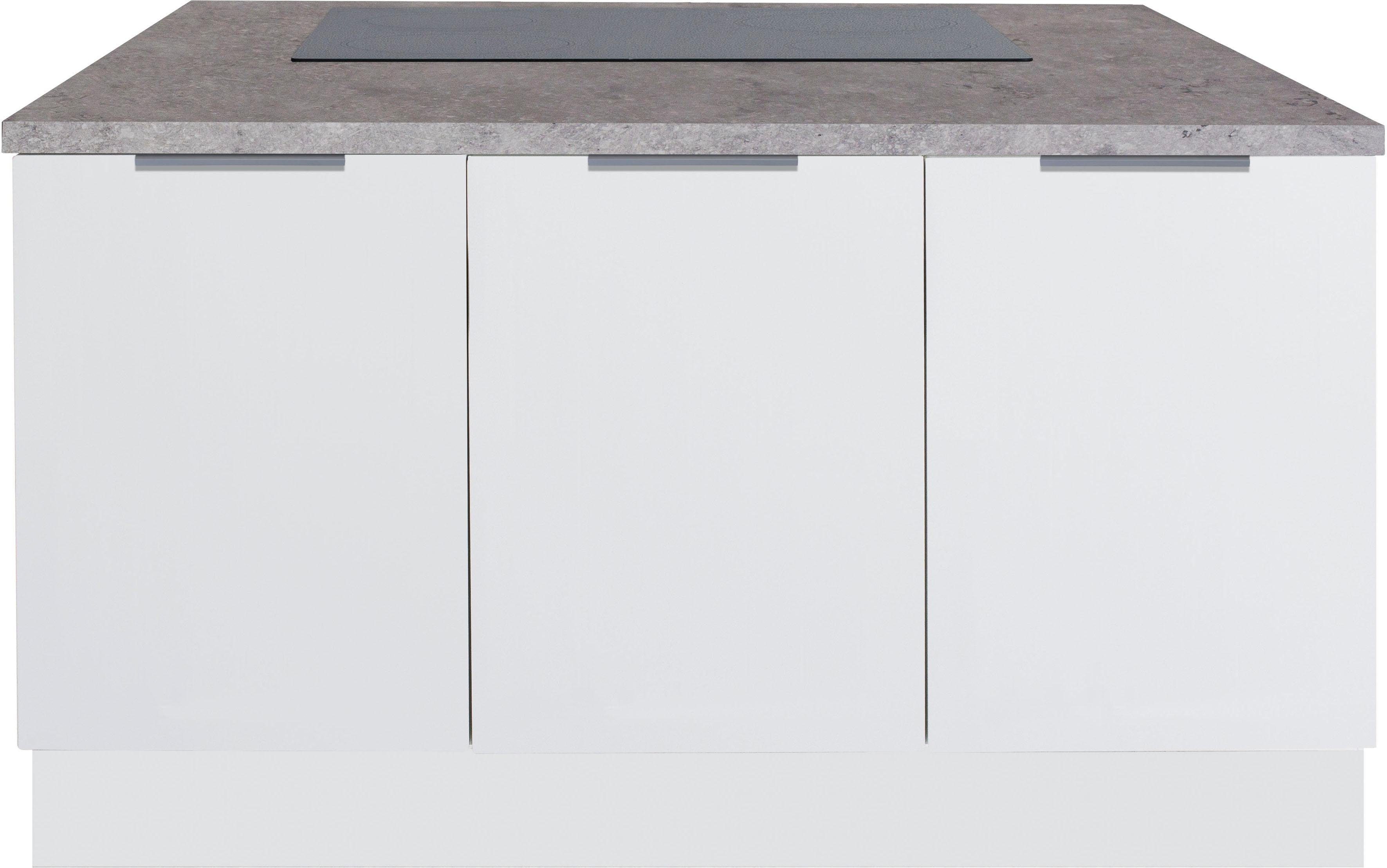 OPTIFIT Kücheninsel Tara, mit Vollauszügen und Soft-Close-Funktion, Stellbreite 150 x 95 cm