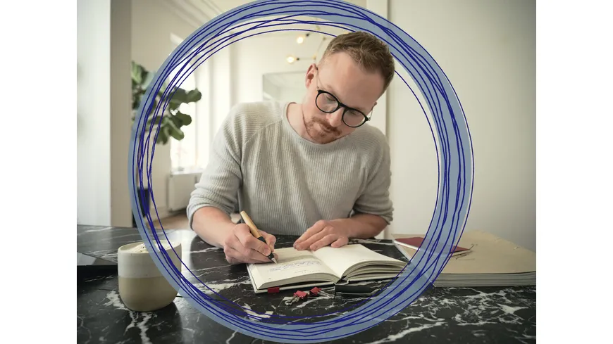 STABILO Grow Füller blaubeerblau/Buche - Einzelstift - inklusive Patrone