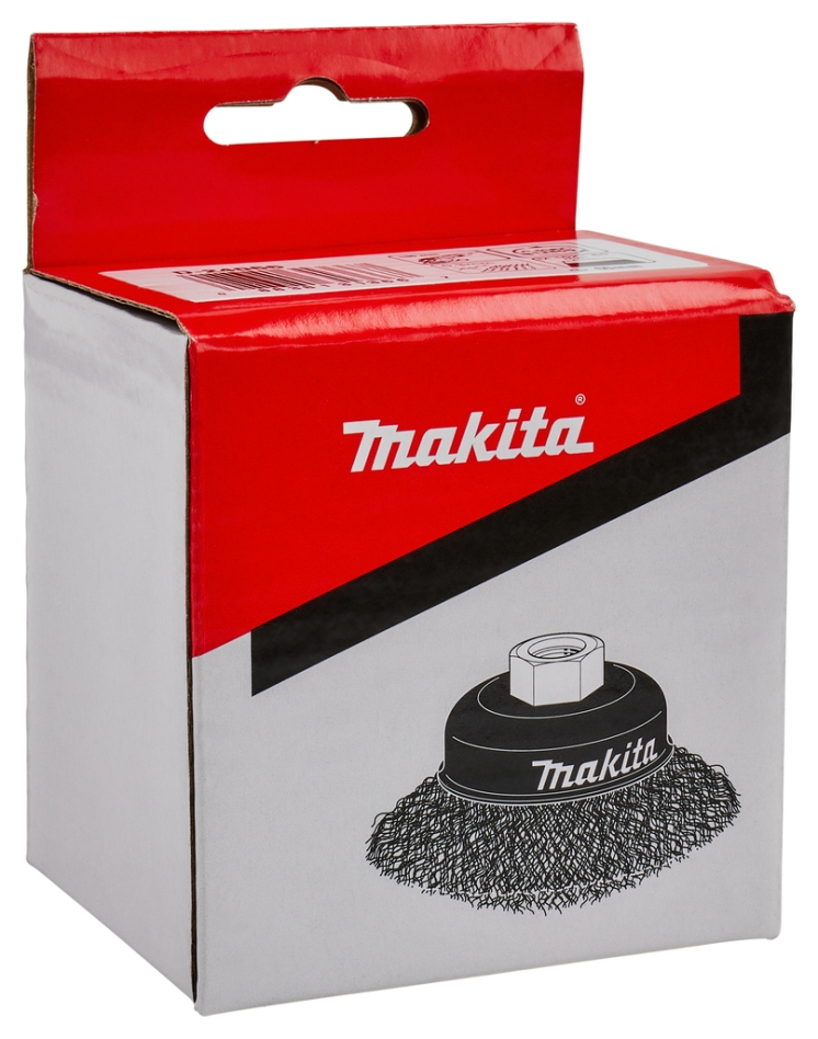 Makita Tilbehør D-24066 Koppbørste M10 x 60 mm krympet ståltråd