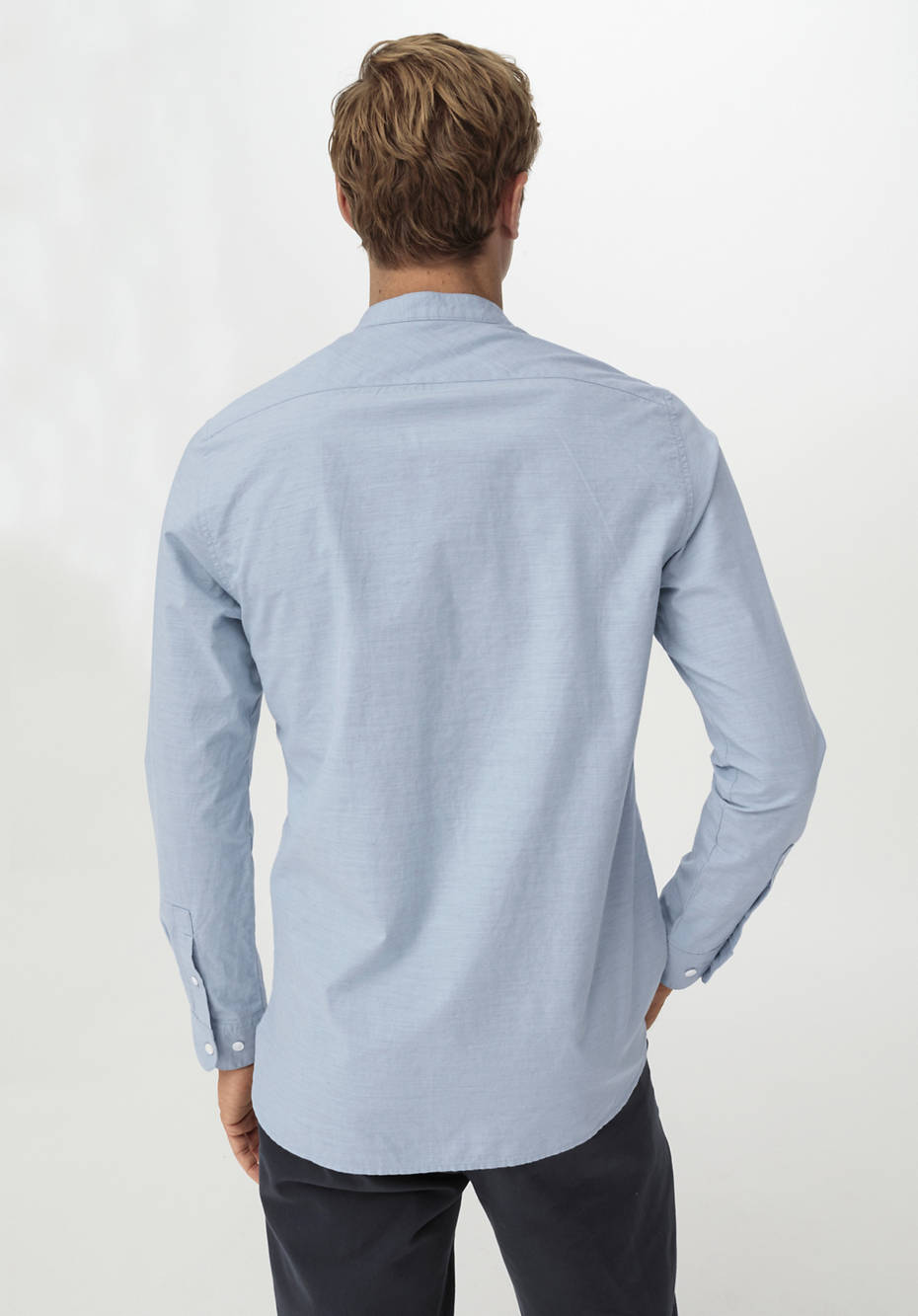 Hemd Regular aus Bio-Baumwolle mit Hanf und Yak