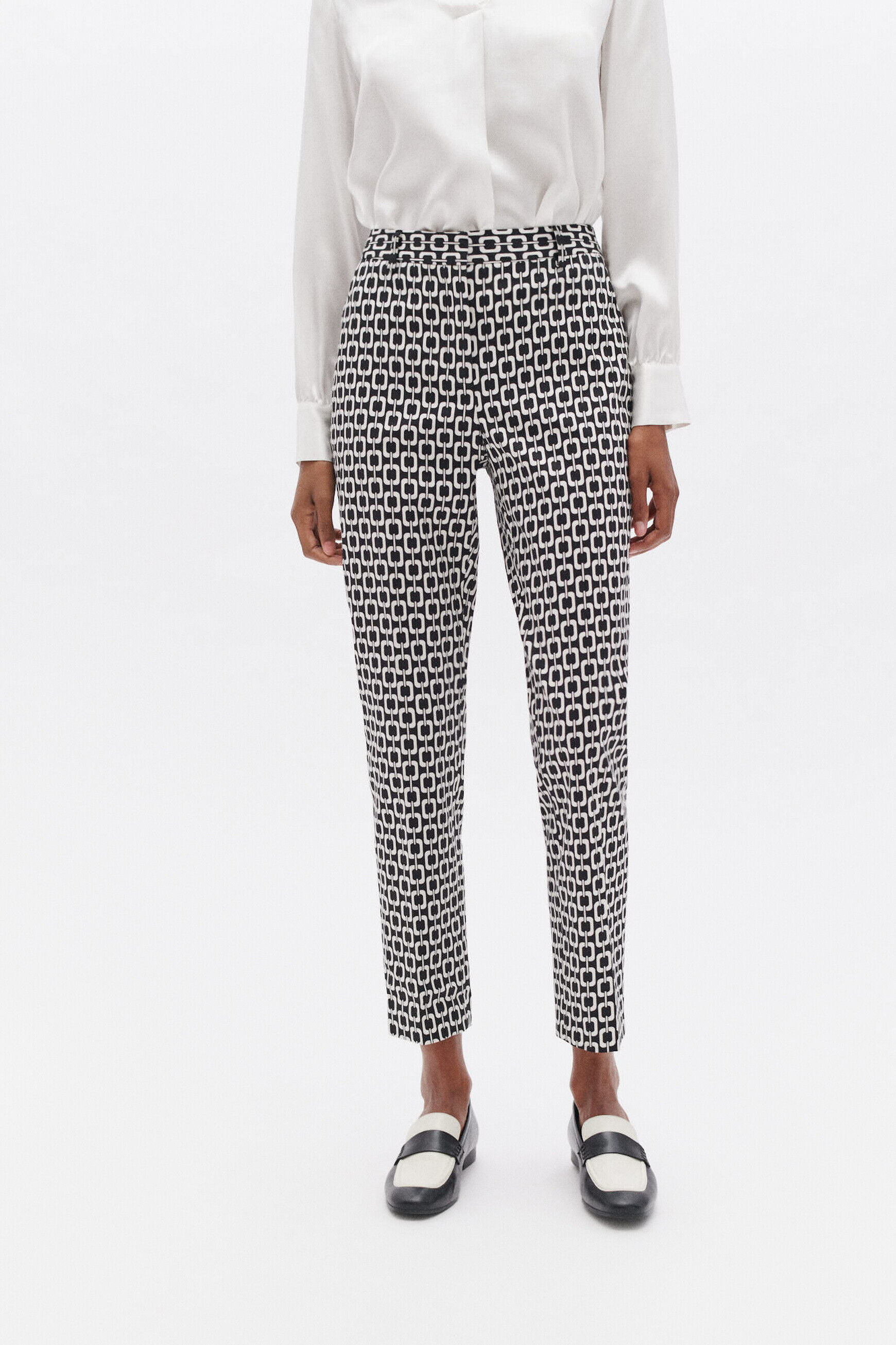 Pantalon pgabin3 noir femme