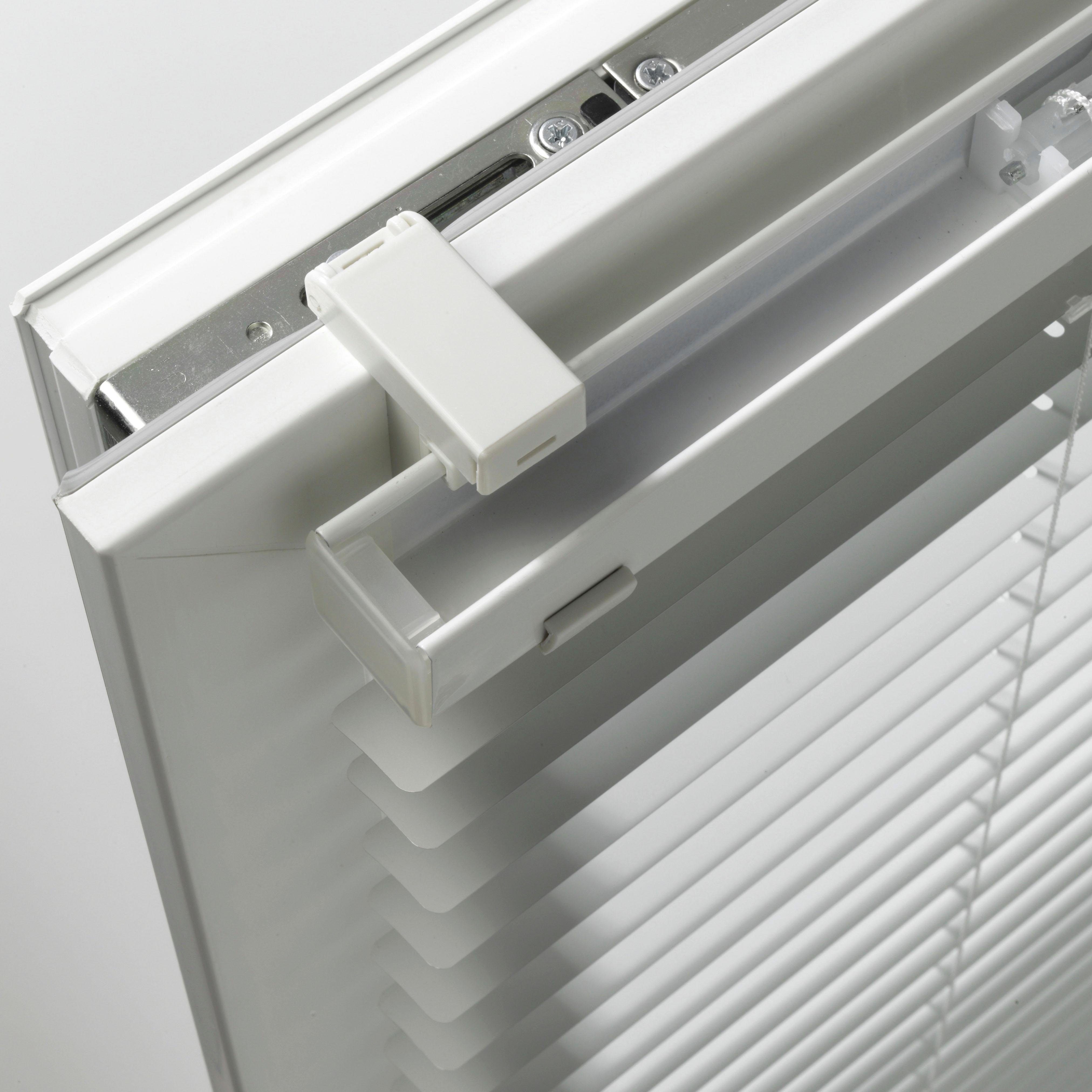 Sichtschutzbefestigung Klemmträger, Kunststoff, GARDINIA, Jalousien, (2-tlg), Zubehör Aluminium-Jalousie