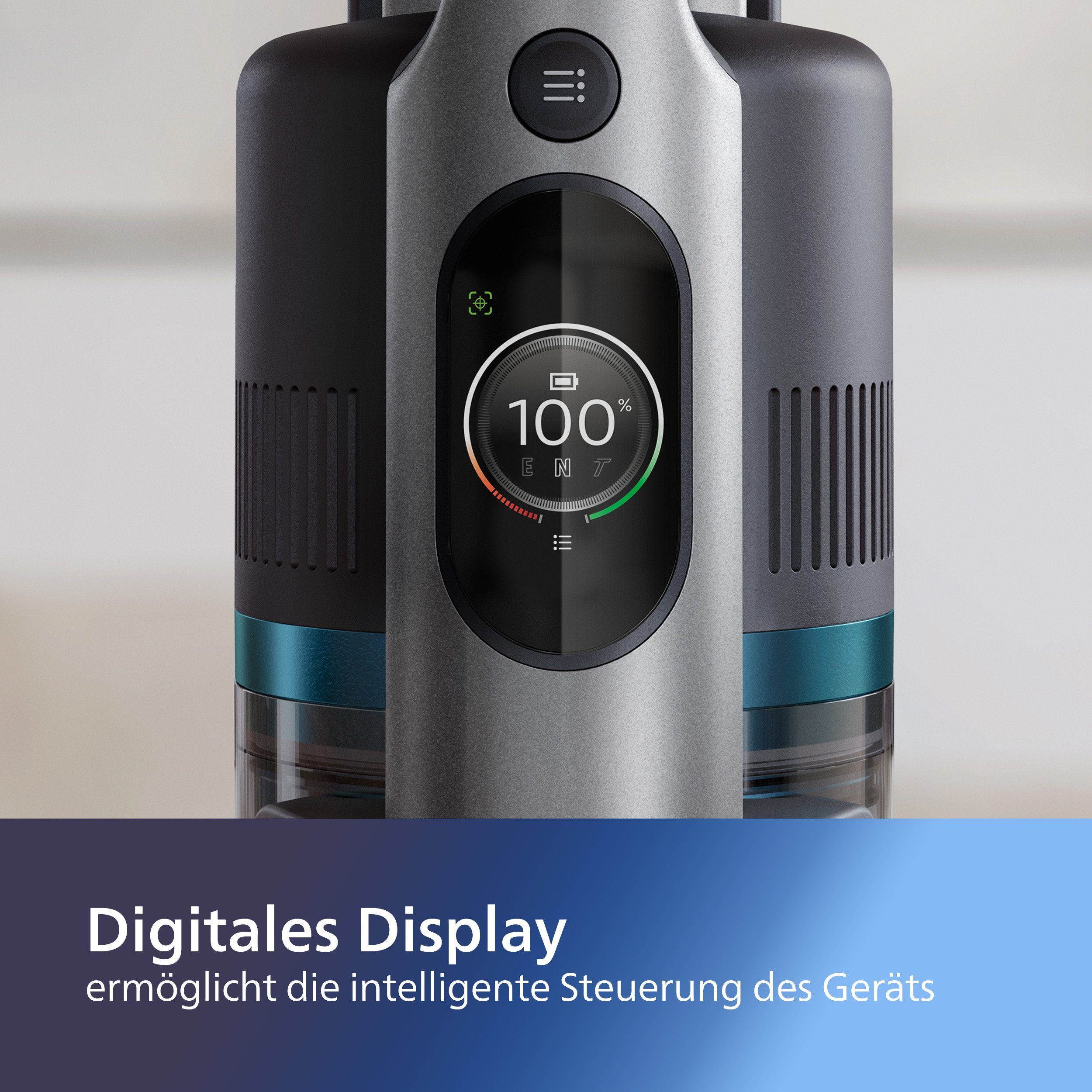 Philips Nass-Trocken-Akkusauger XC8055/01 Aqua Plus 8000 Series, 56,7 W, beutellos, mit PrecisionPower Smart-Düse, bis zu 80 Minuten Laufzeit