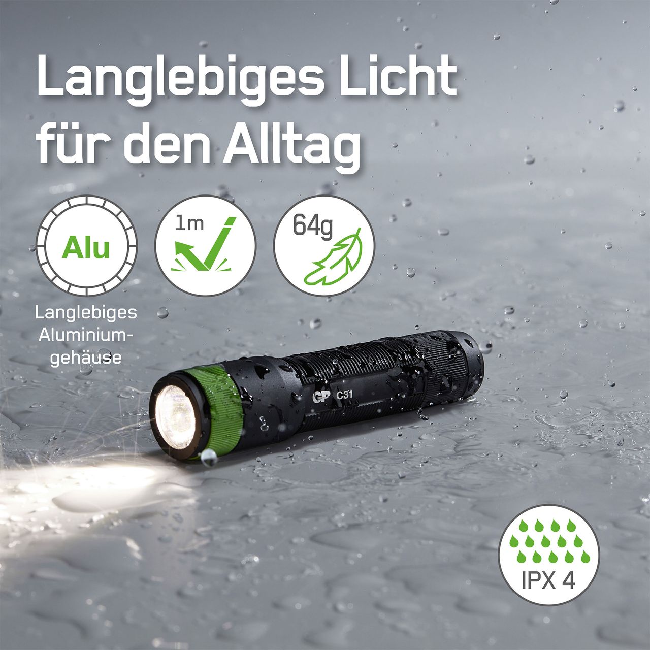 GP Battery Taschenlampe C31X