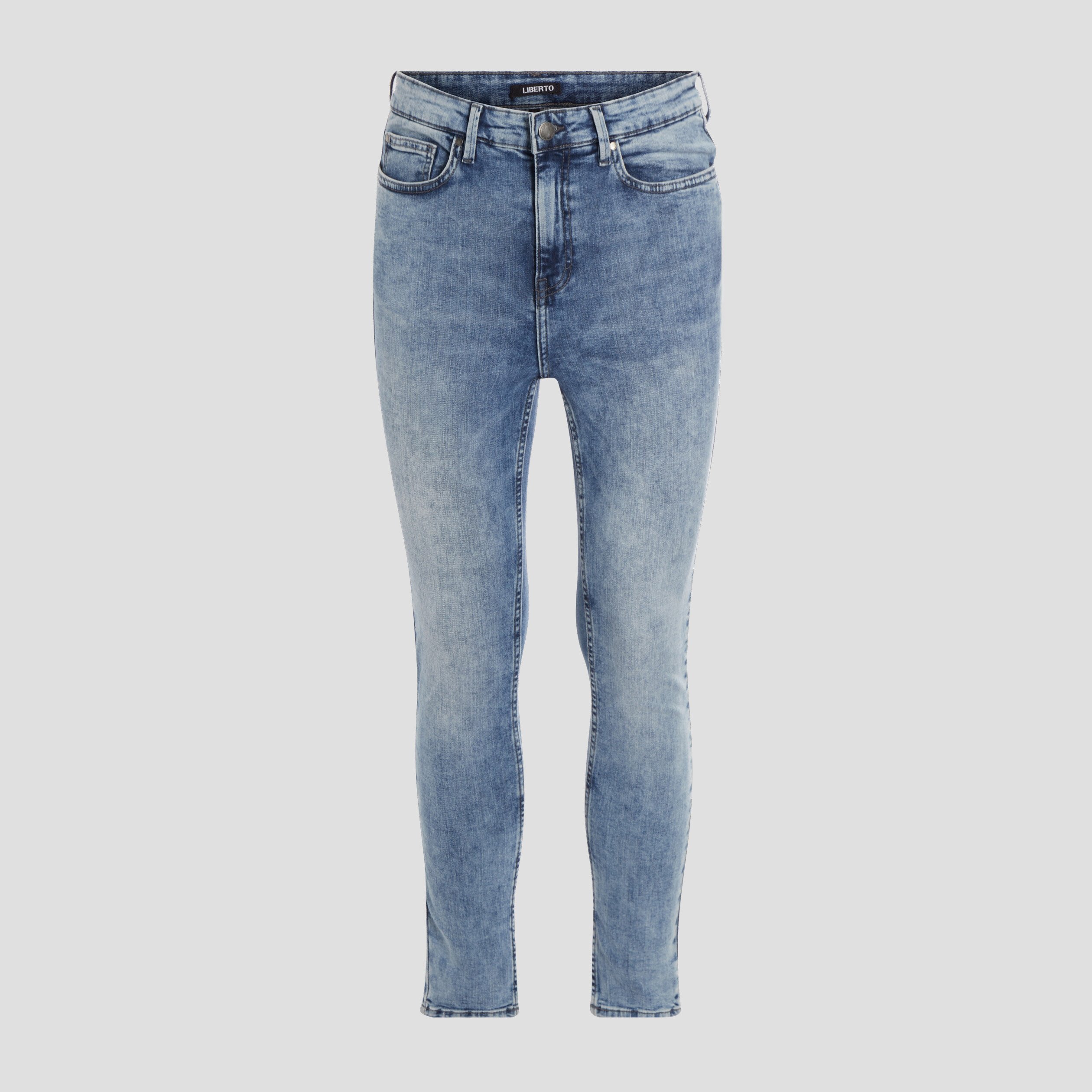 Jeans skinny denim triple stone homme | La Halle
