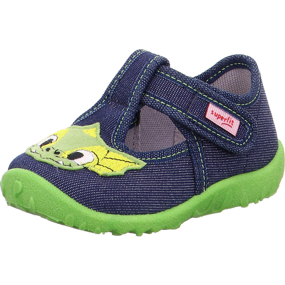 Baby Hausschuhe SPOTTY WMS Weite M für Jungen