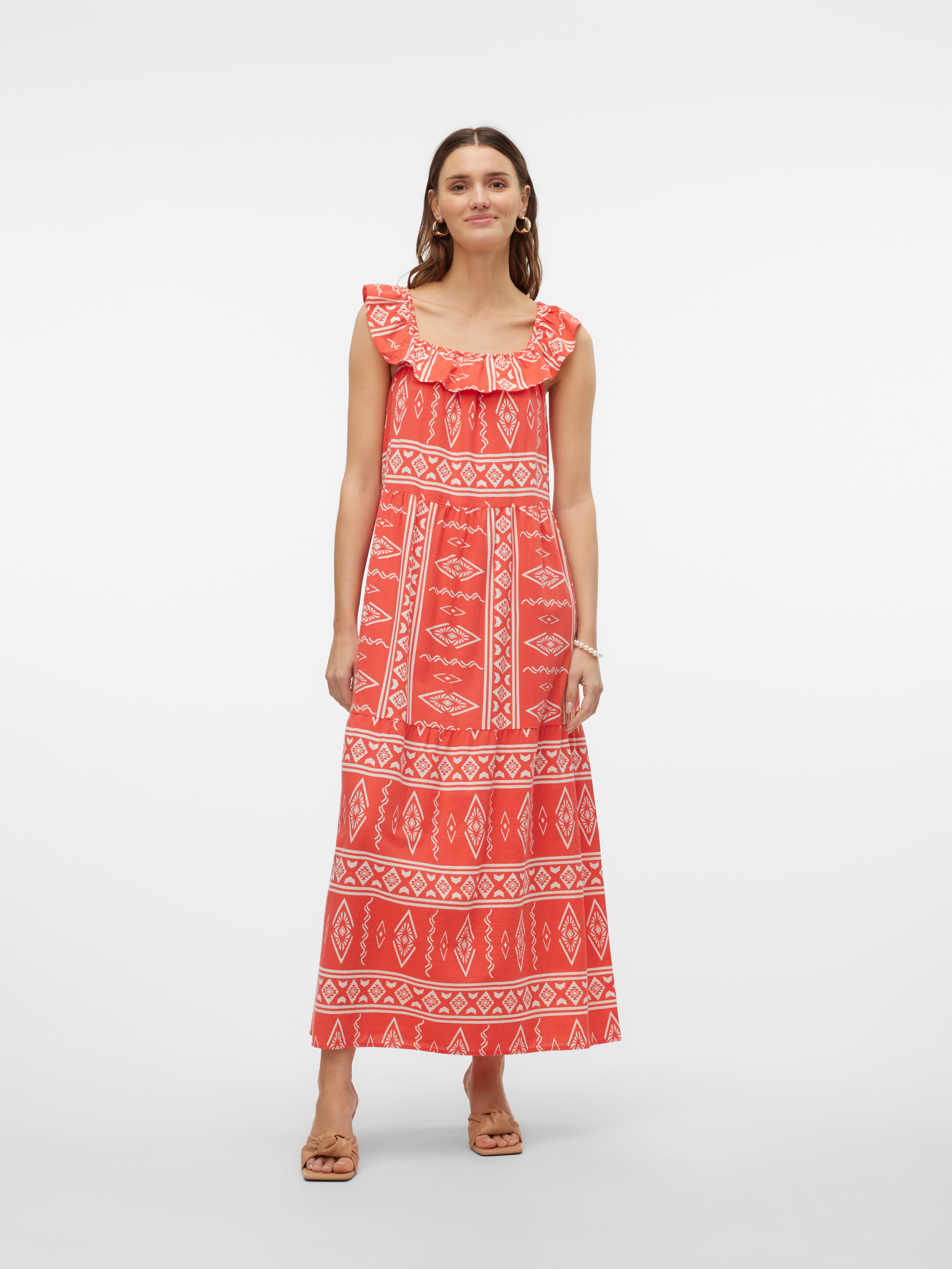 VMDICTHE Langes Kleid