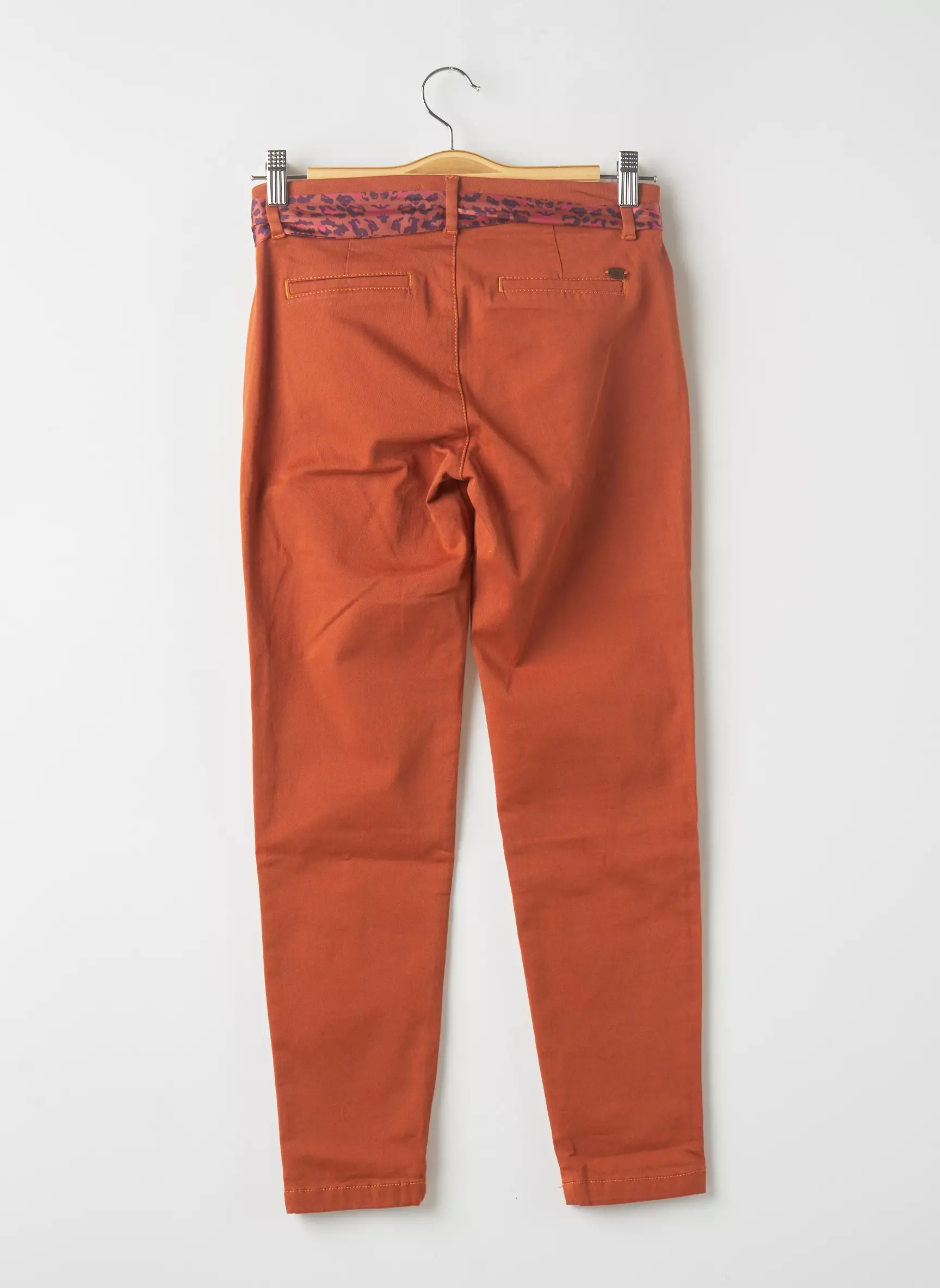 Freeman T Porter Pantalons Chino Femme couleur orange