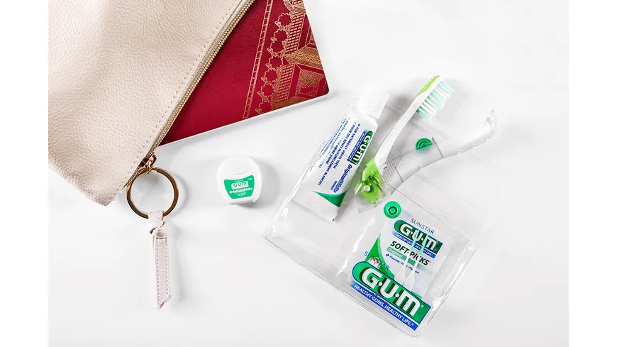 GUM® Original White Reiseset