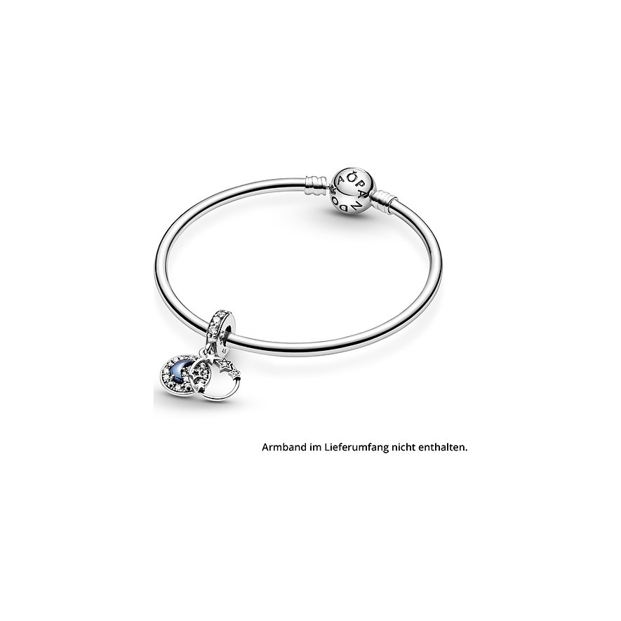 Pandora Charm Moments Blauer Nachthimmel Halbmond & Sterne