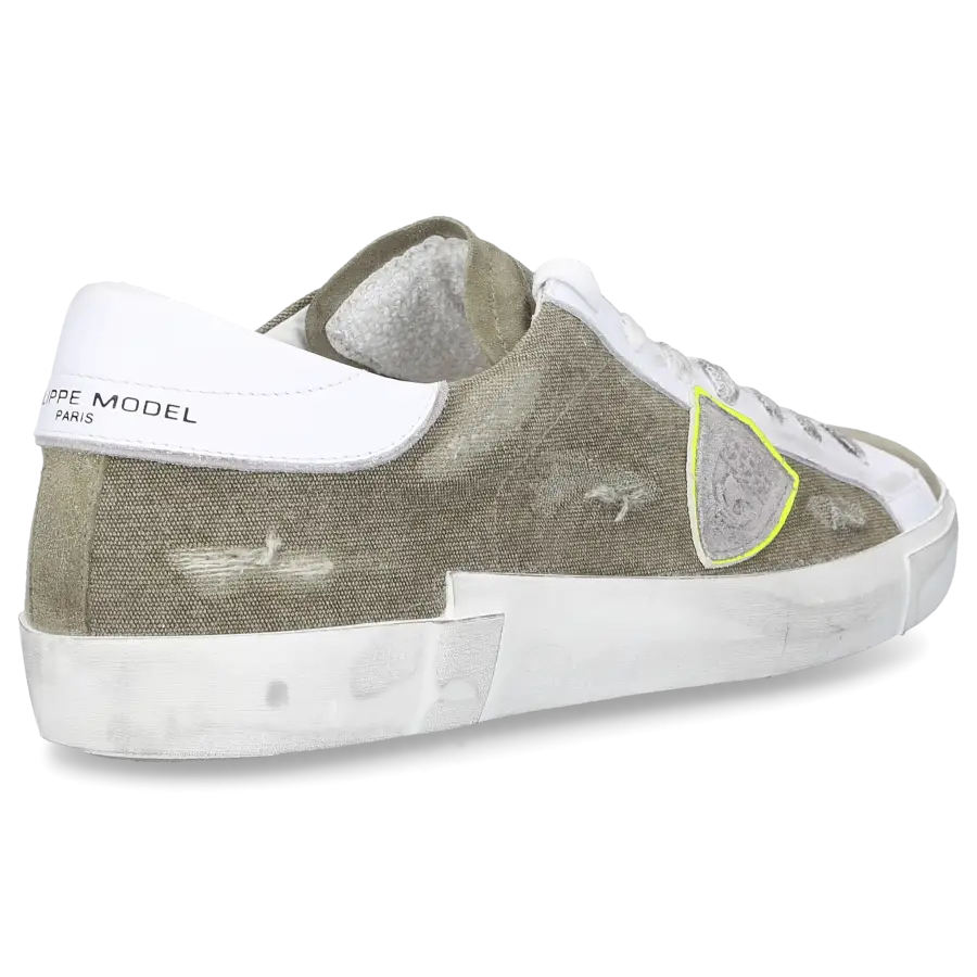 Philippe Model - Sneaker low PRSX Canvas - grün