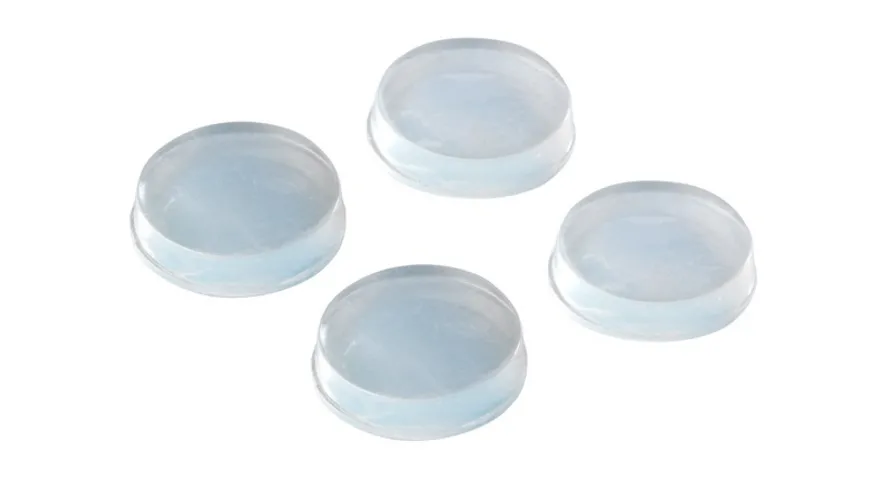 WENKO Türpuffer, 4er-Set, transparent, selbstklebend