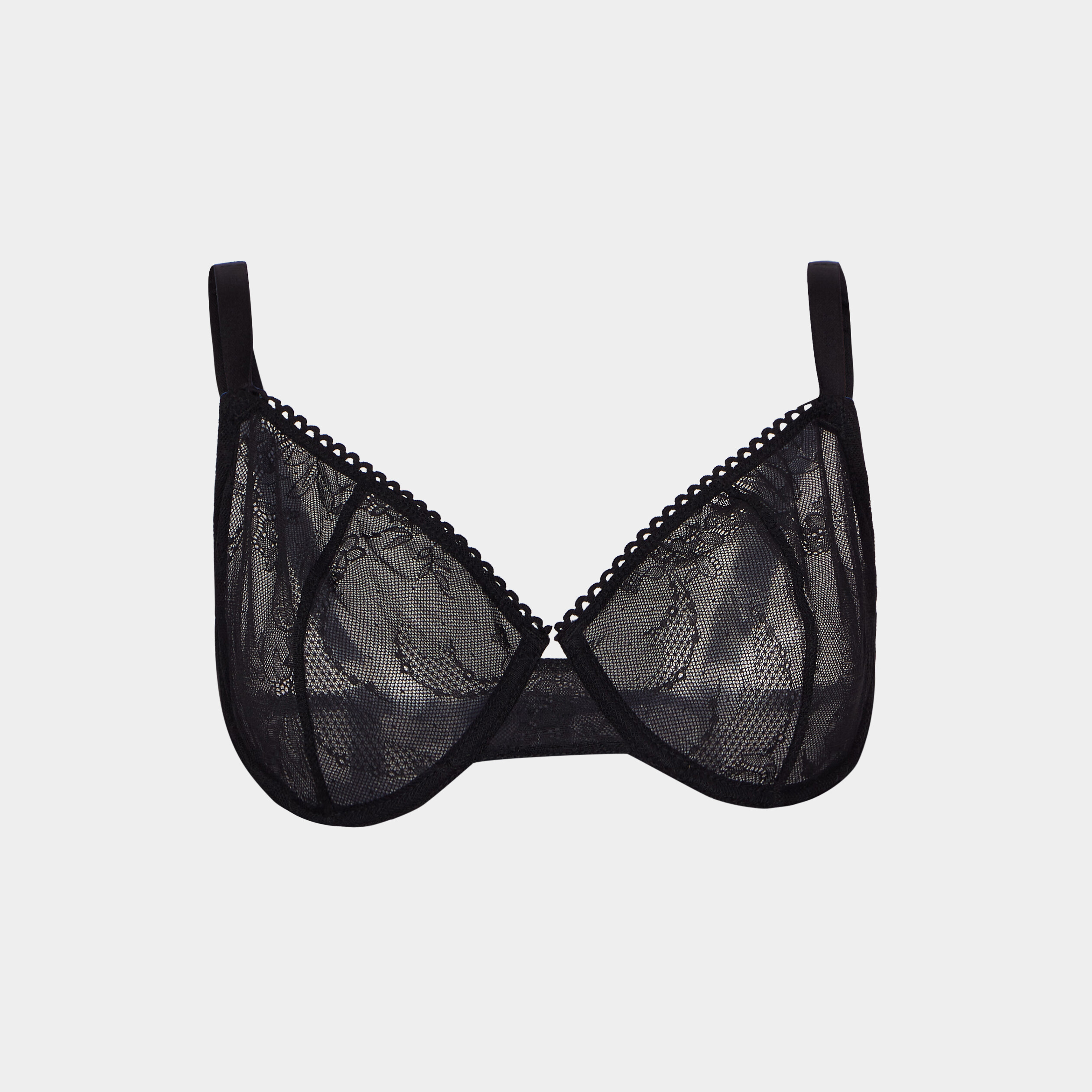 Soutien-gorge emboîtant dentelle noir femme | La Halle