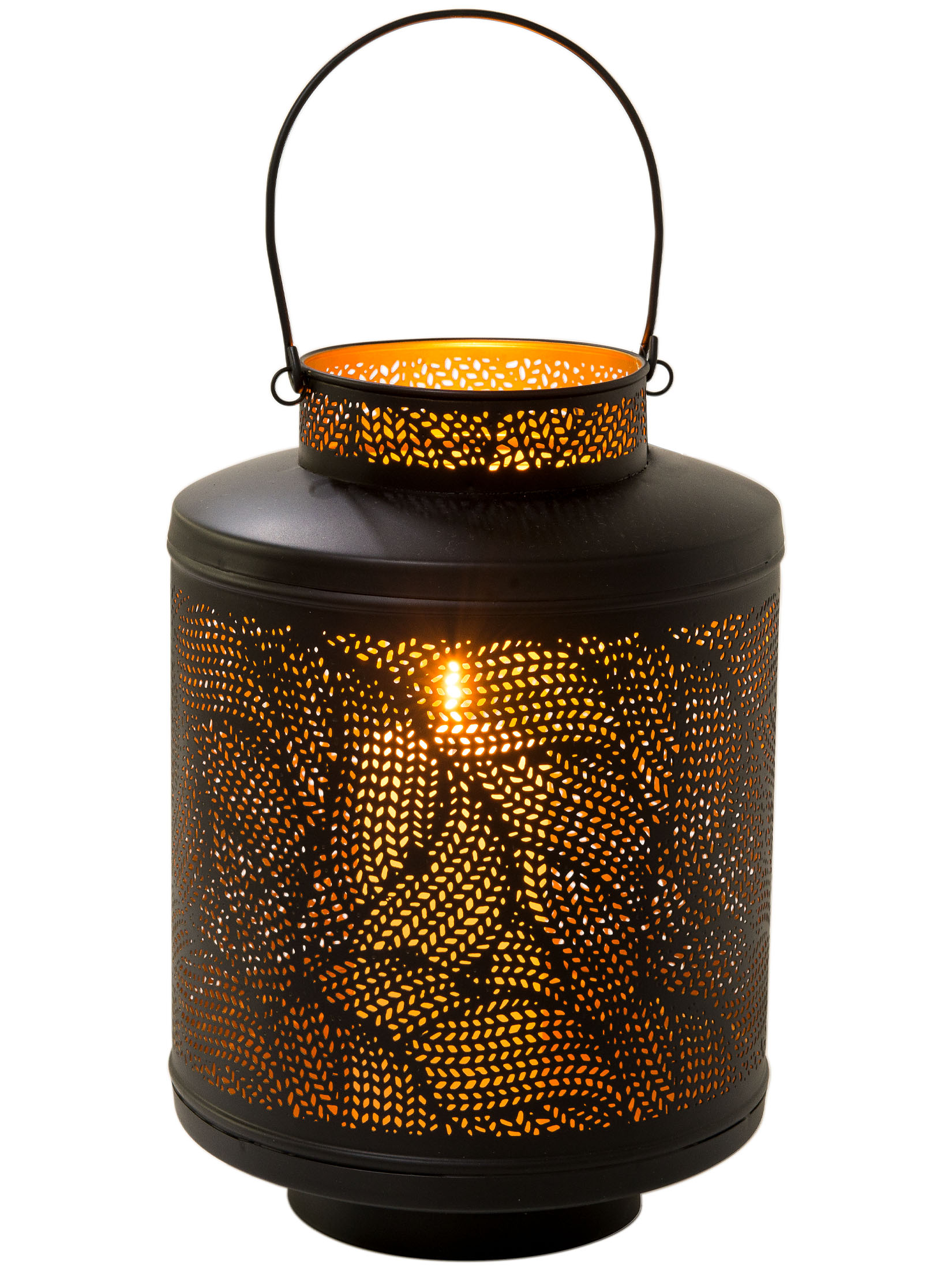 Lazarro Laterne, Black/Gold