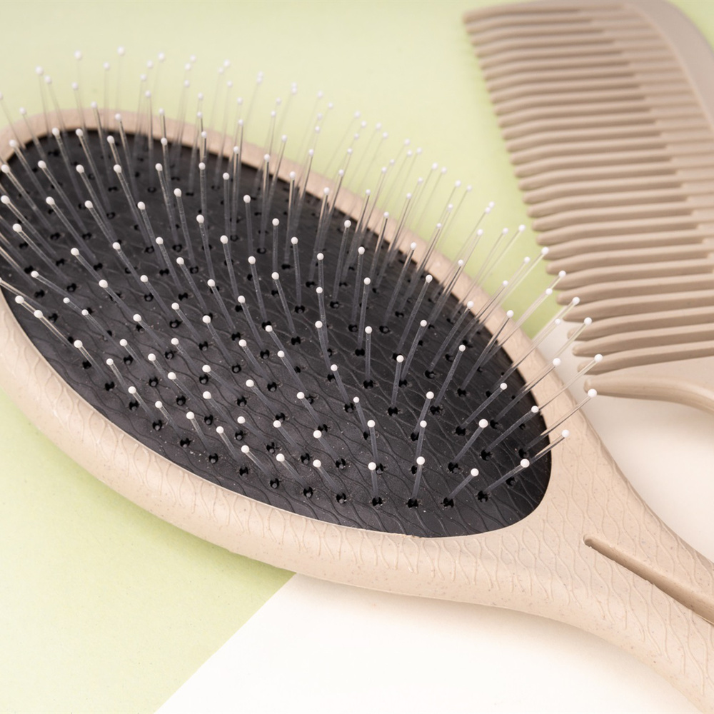 so eco Set de coiffure Brosse et Peigne Naturels Set de Coiffure