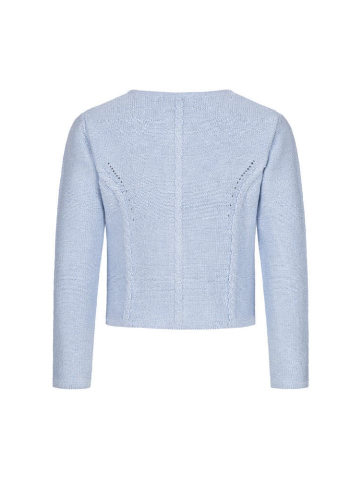 Nübler Kinderstickjacke Amira Madl in Hellblau günstig kaufen