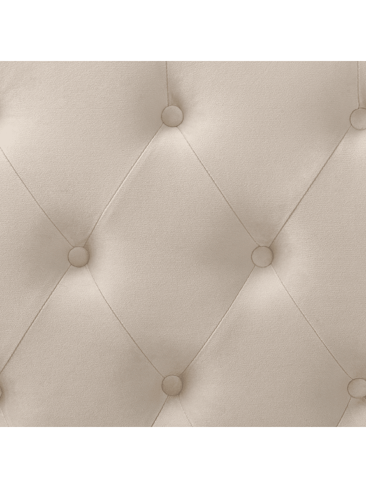 Beliani Doppelbett FORBACH in Beige/Gold - (W) 194 x (H) 106 x (L) 218 cm günstig kaufen onesize