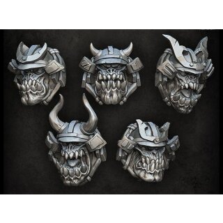 Samurai Orc Heads (5)