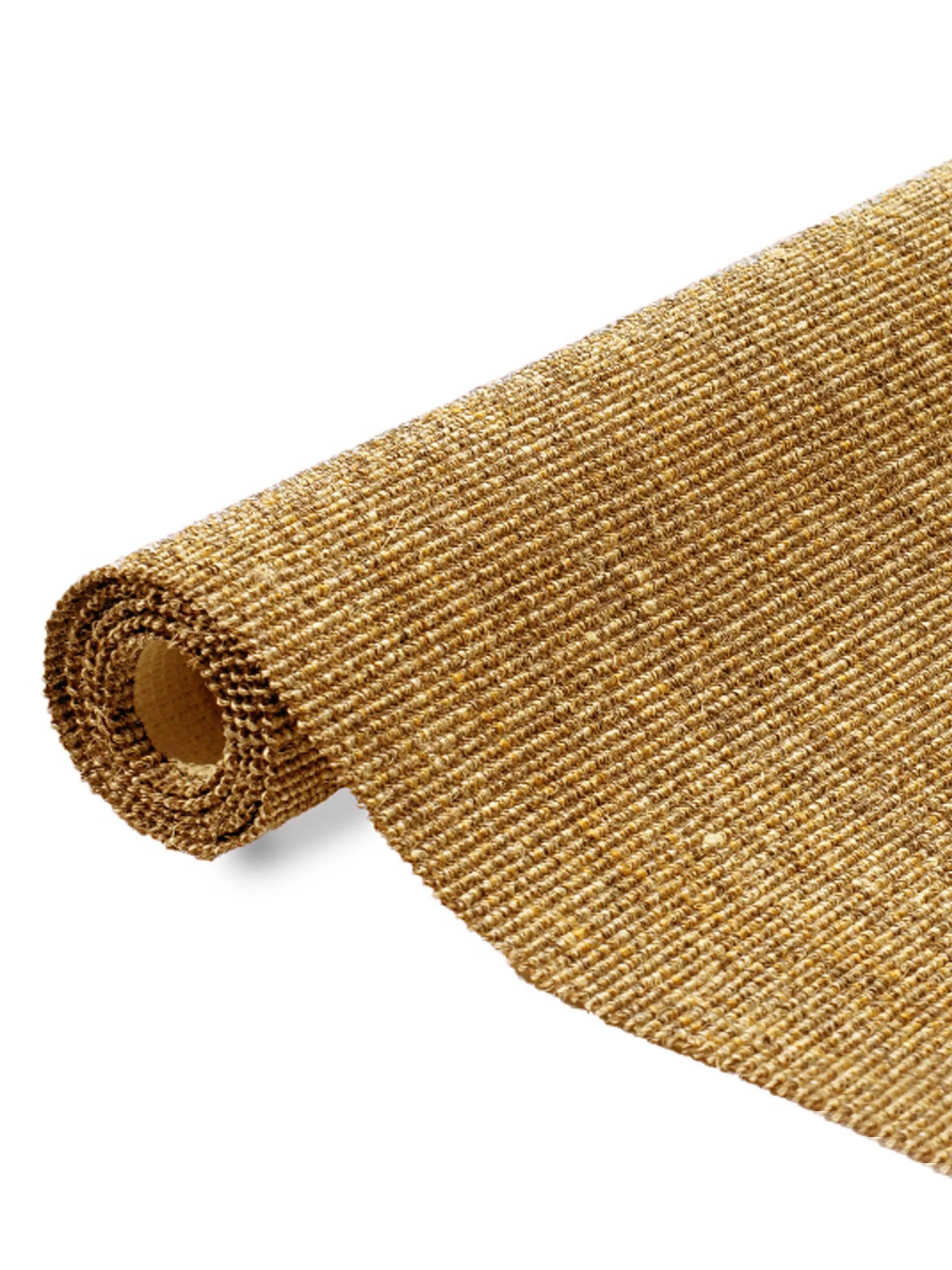 Boucle Strong Sisal-Läufer, Grau/Braun 84