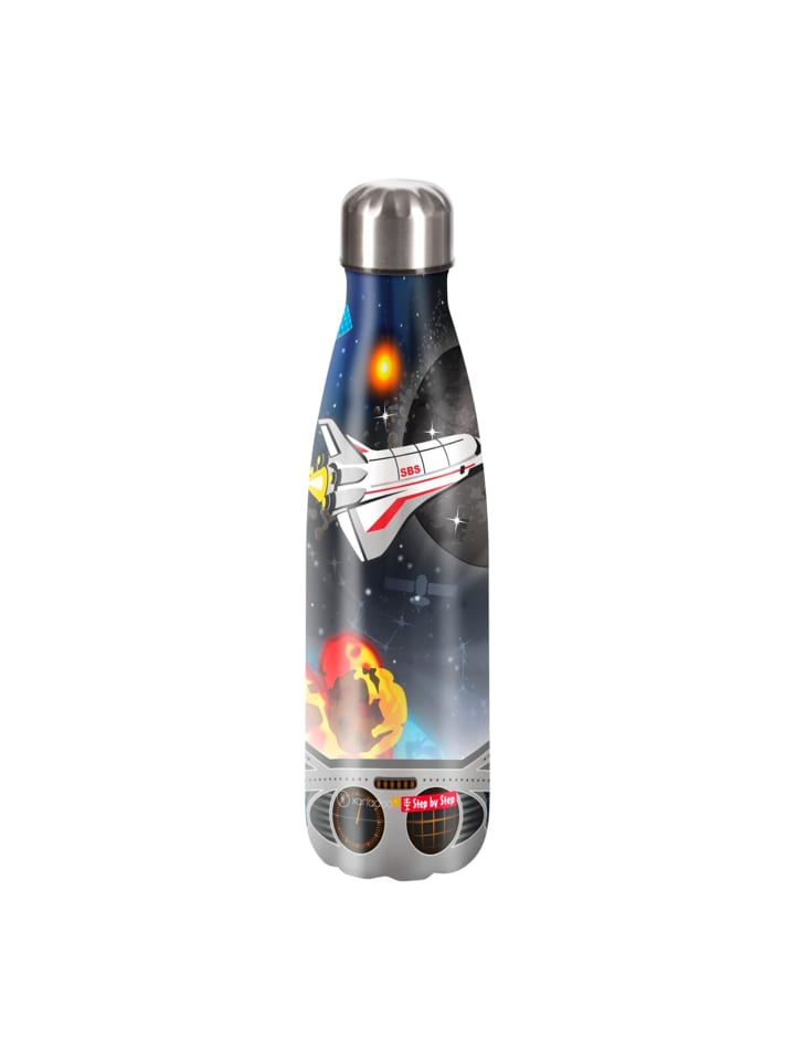 Step by Step Edelstahltrinkflasche in Sky Rocket Rico, Edelstahl günstig kaufen 28