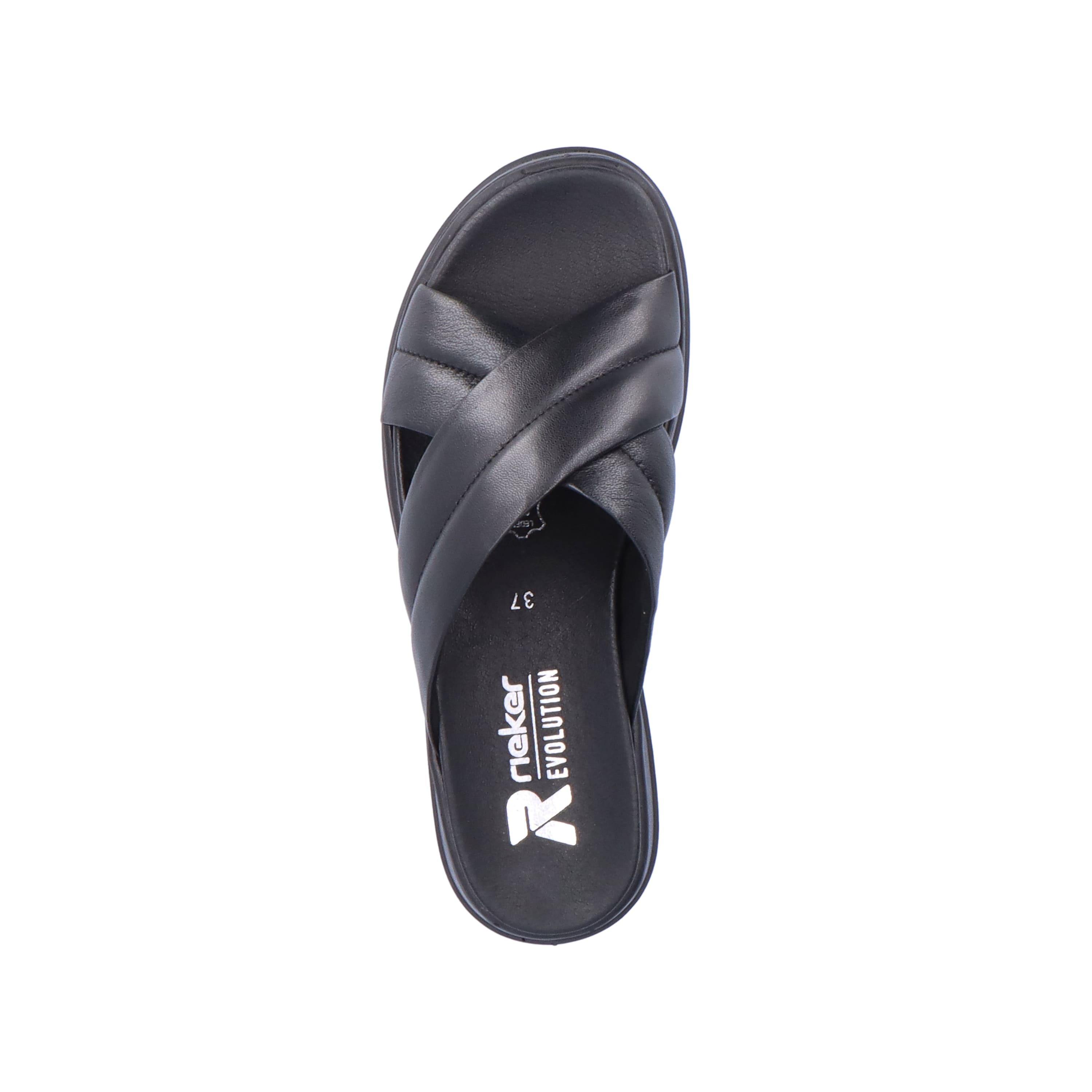 Rieker Damen Pantoletten midnight black