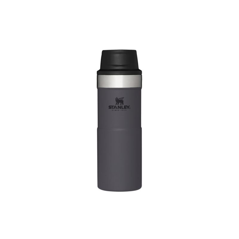 Stanley Classic Trigger-Action Travel MUG 12oz \/350ml Charcoal
