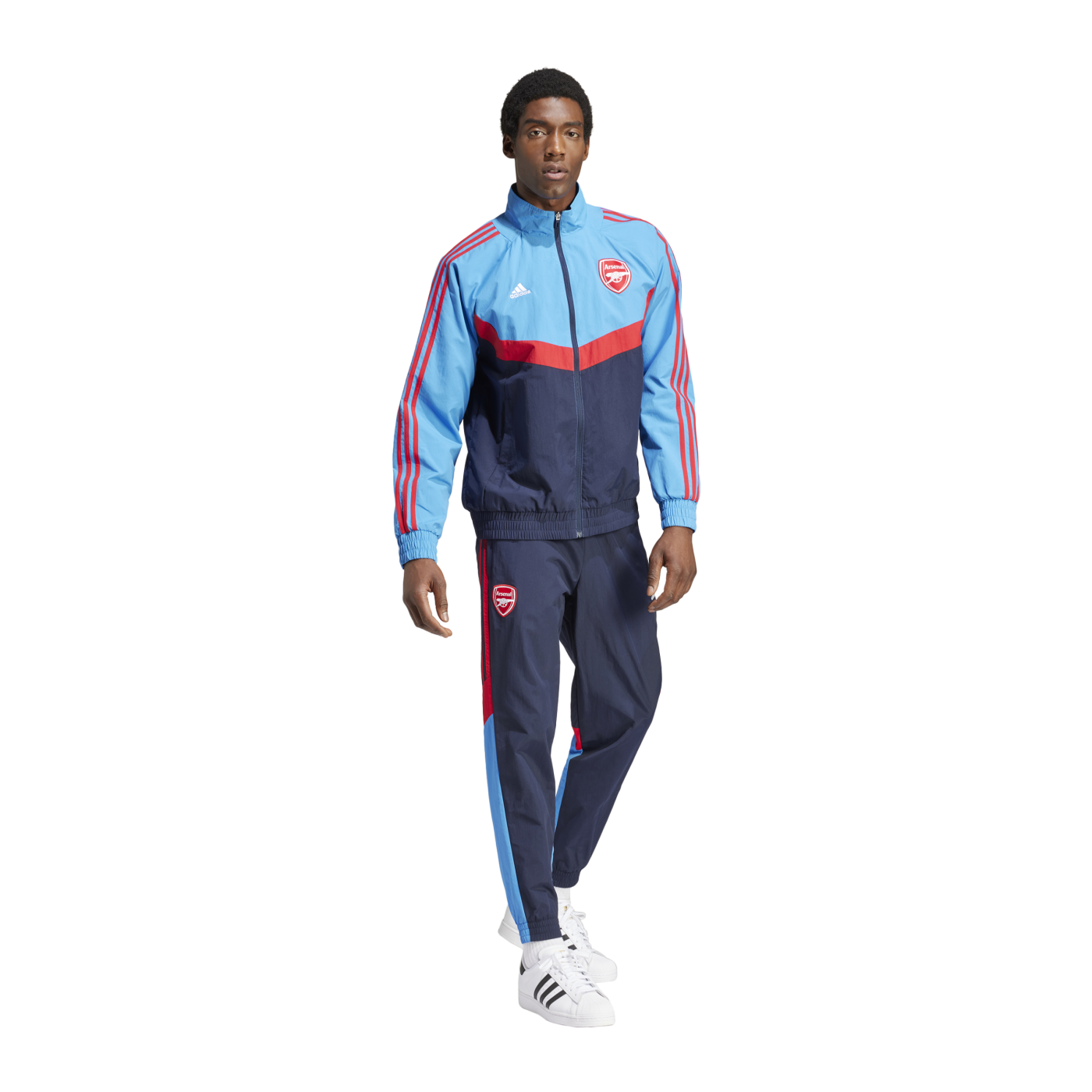 adidas FC Arsenal London Woven Tracktop Blau
