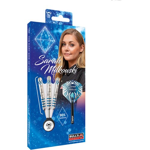 BULL'S DARTPFEIL SARAH MILKOWSKI STEEL DART
