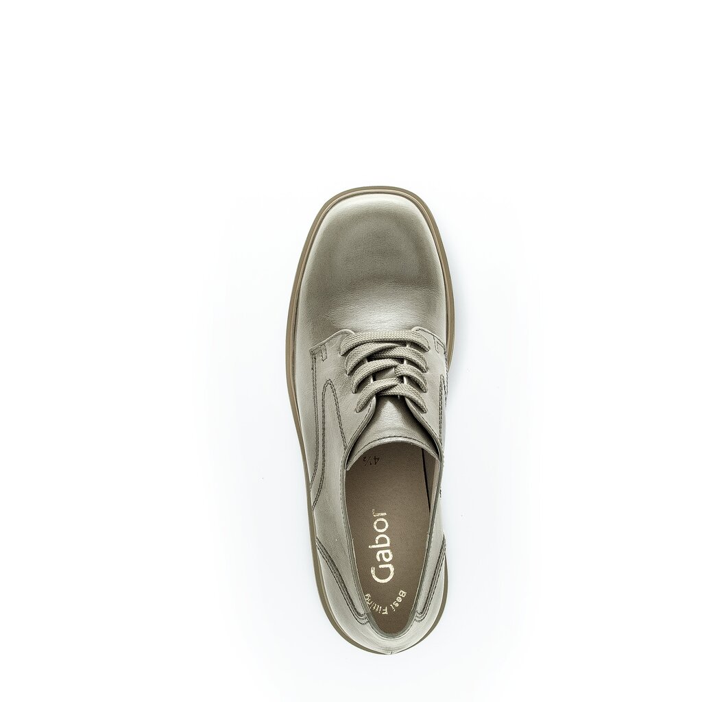 Gabor fashion Schnürschuh grün