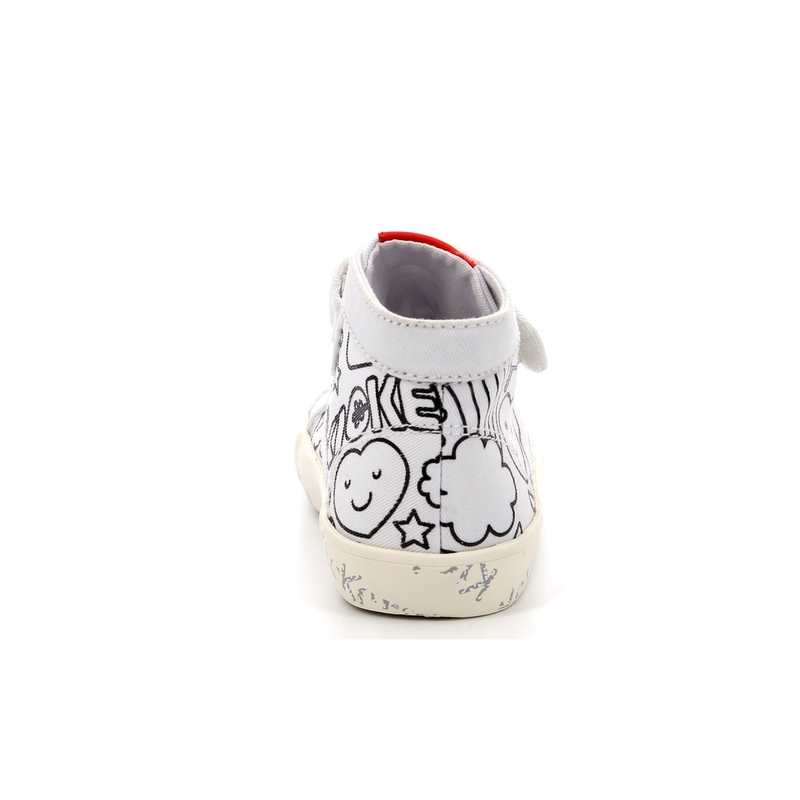 Sneakers hautes textile Godup