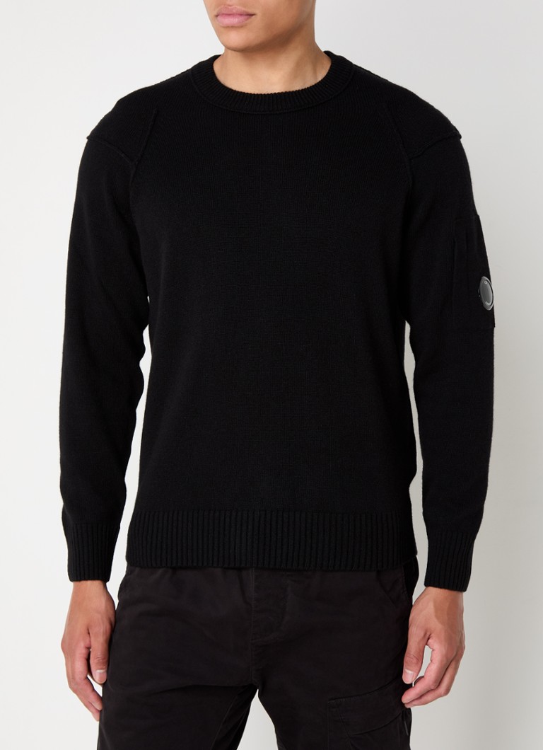 CP Company Fine-knitted sweater in wool blend