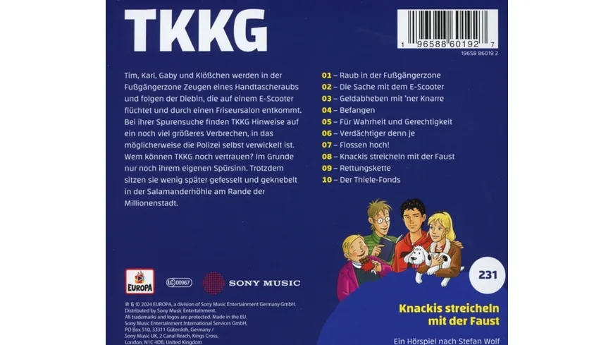 Folge 231: Knackis streicheln mit der Faust