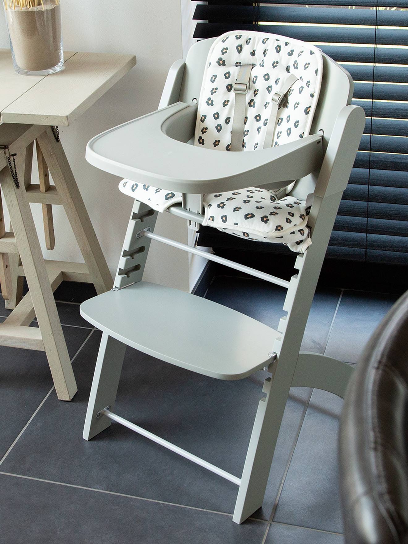 Chaise haute évolutive CHILDHOME Evosit blanc