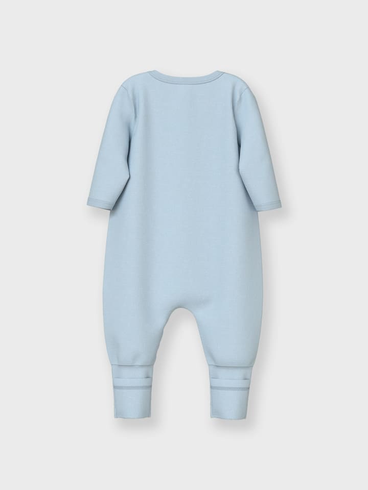 name it Schlafstrampler NBFNIGHTSUIT 2P ZIP ELEPHANT in baby blue günstig kaufen