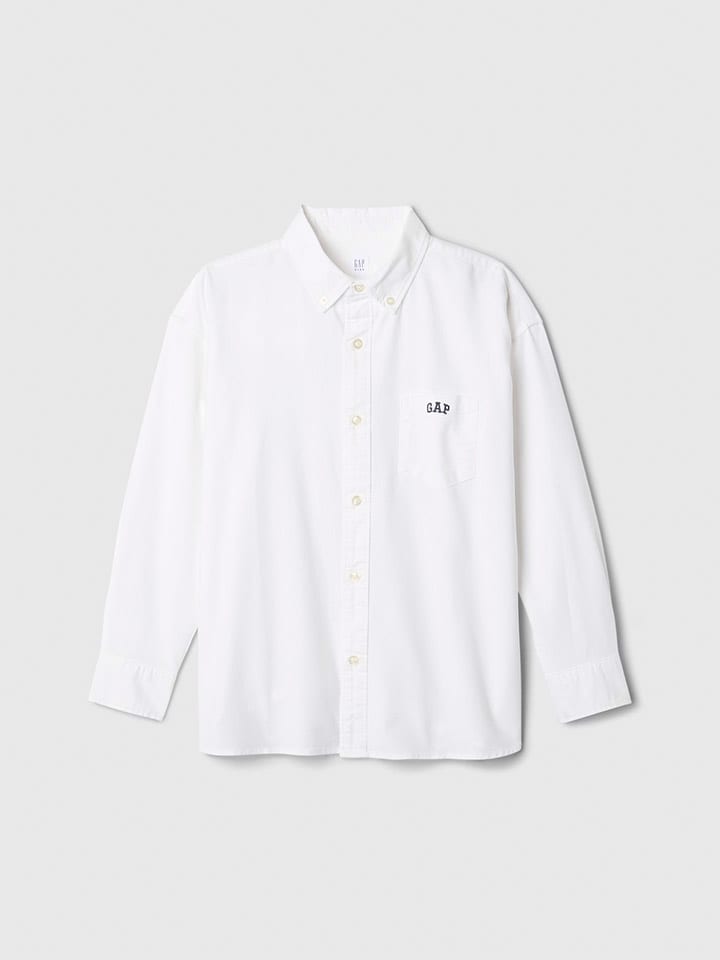 GAP Hemd in Weiß günstig kaufen