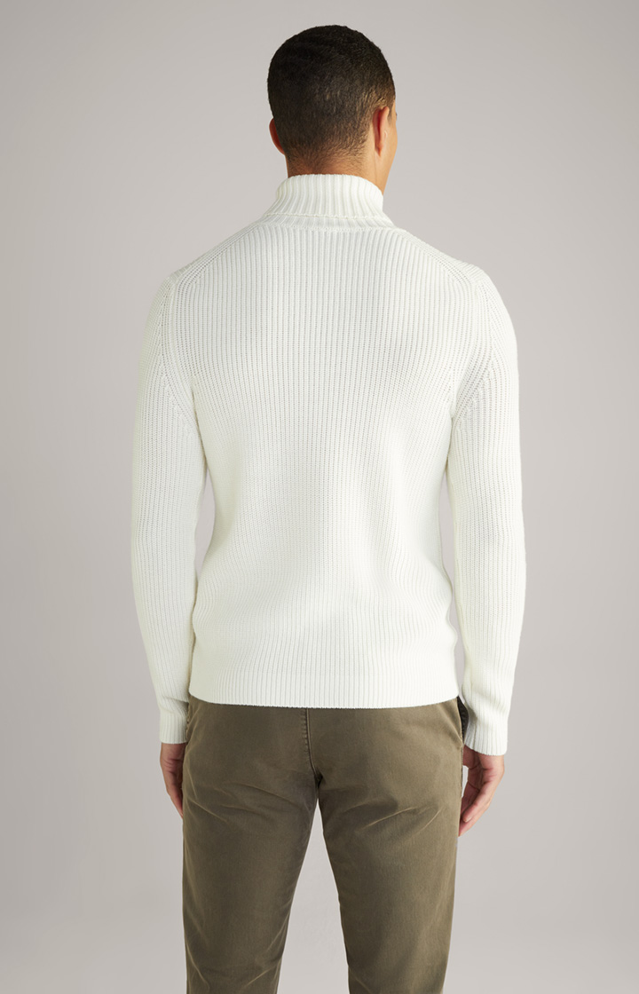 Rollkragenpullover Orlin in Offwhite