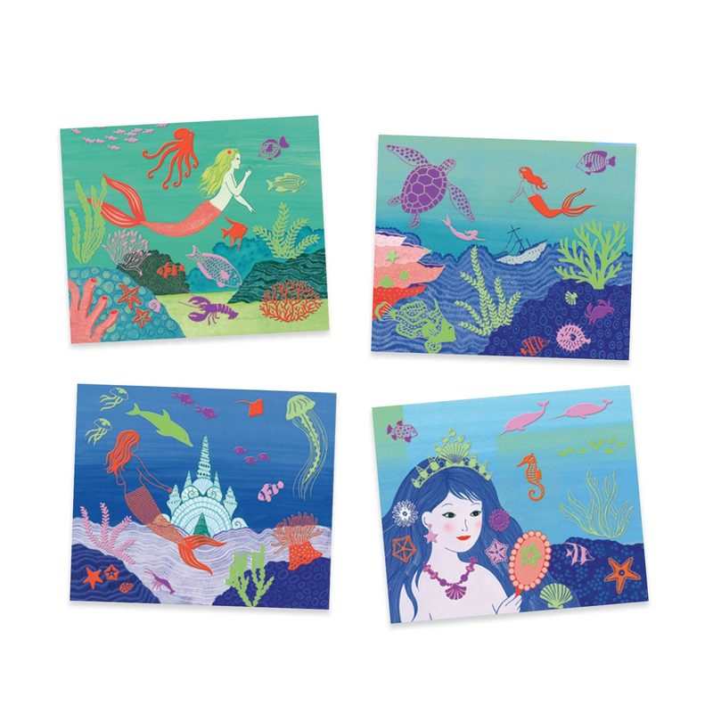 Coffret Artistic Patch paillettes Océane Djeco