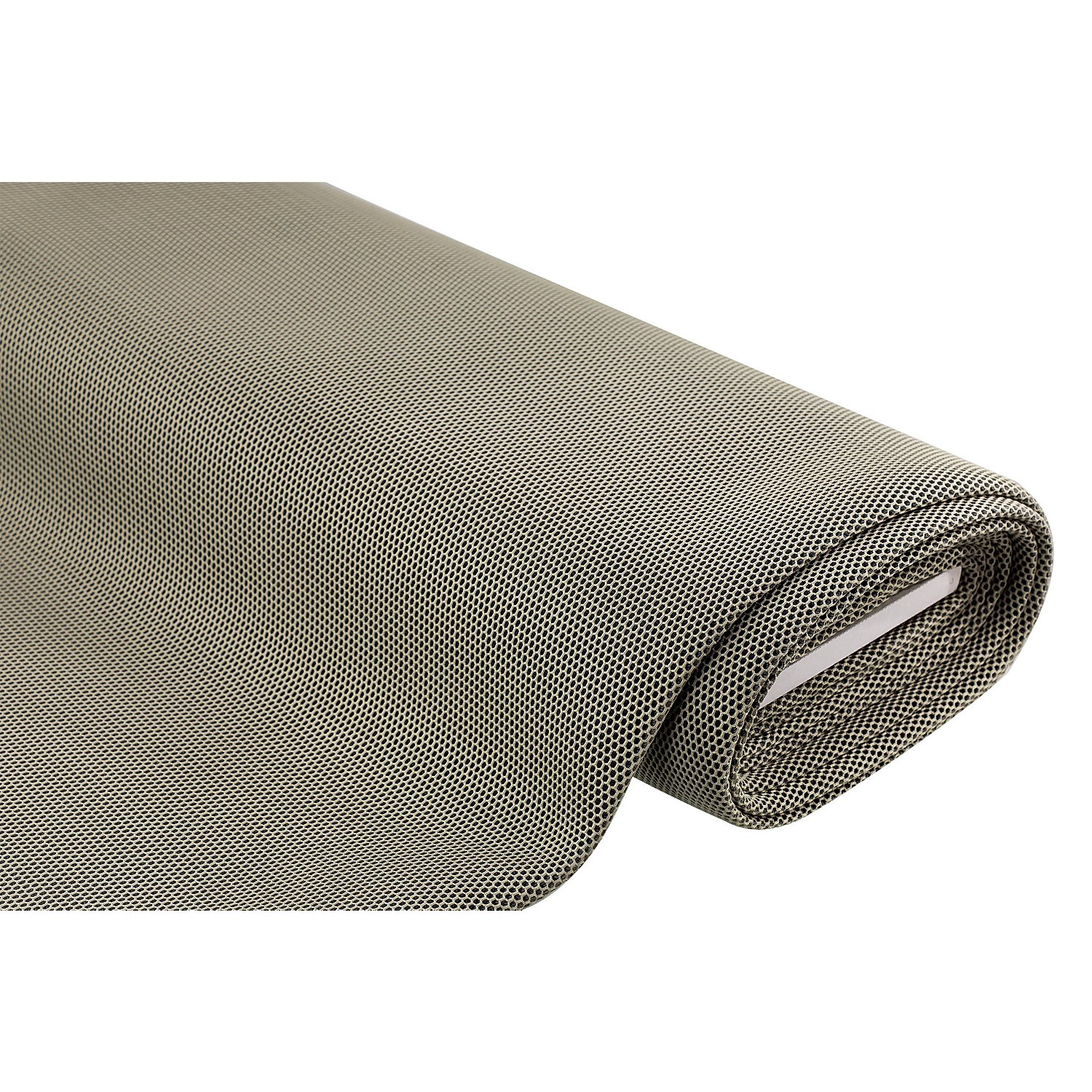 Möbelstoff 3D-Netzoptik, taupe