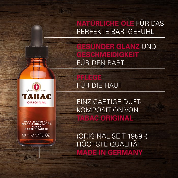 Bart- und Rasieröl
