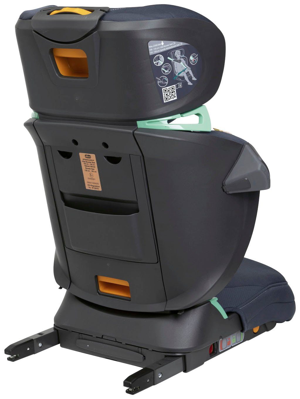 Chicco Autokindersitz FOLD & GO I-SIZE, ab: 3 Jahre, bis: 12 Jahre, 100-150 cm, faltbar, inkl. Seitenaufprallschutz und Bauchgurtführung