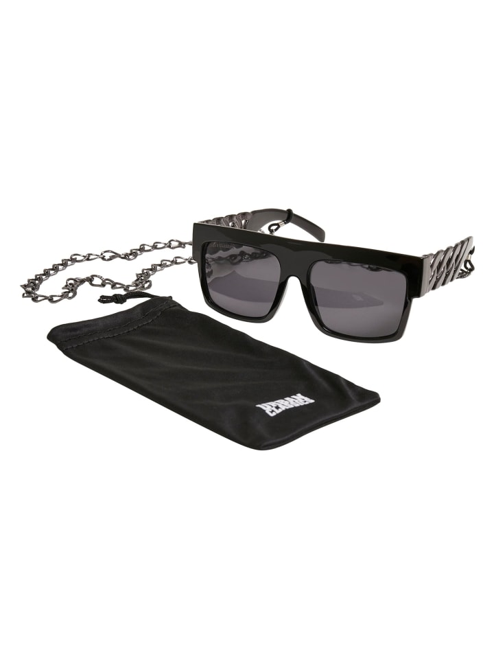 Urban Classics Urban Classics Sonnenbrillen in black/silver günstig kaufen onesize