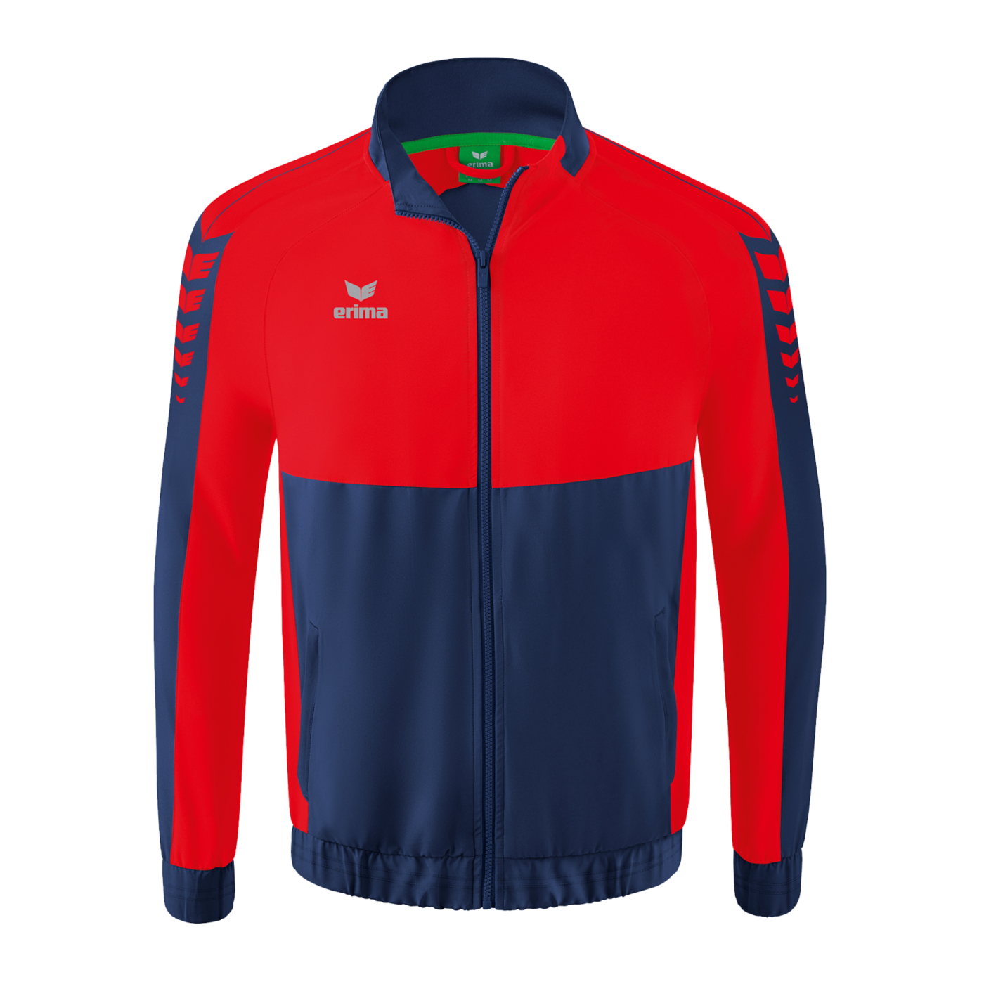 Erima Six Wings Präsentationsjacke Blau Rot