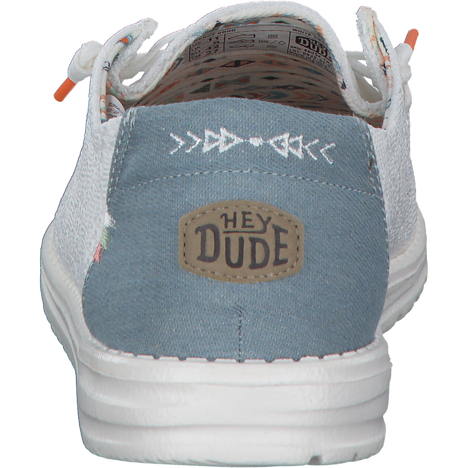 Hey Dude 40054, Schnürschuhe, Damen, white crochet