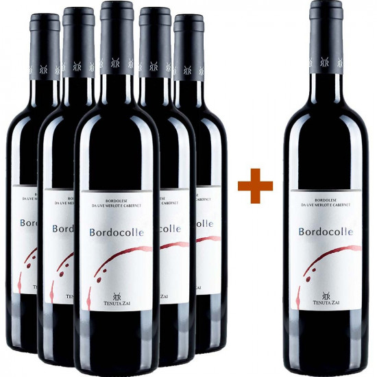 5+1 Bordocolle Rosso Merlot Cabernet Veneto - Tenuta Zai