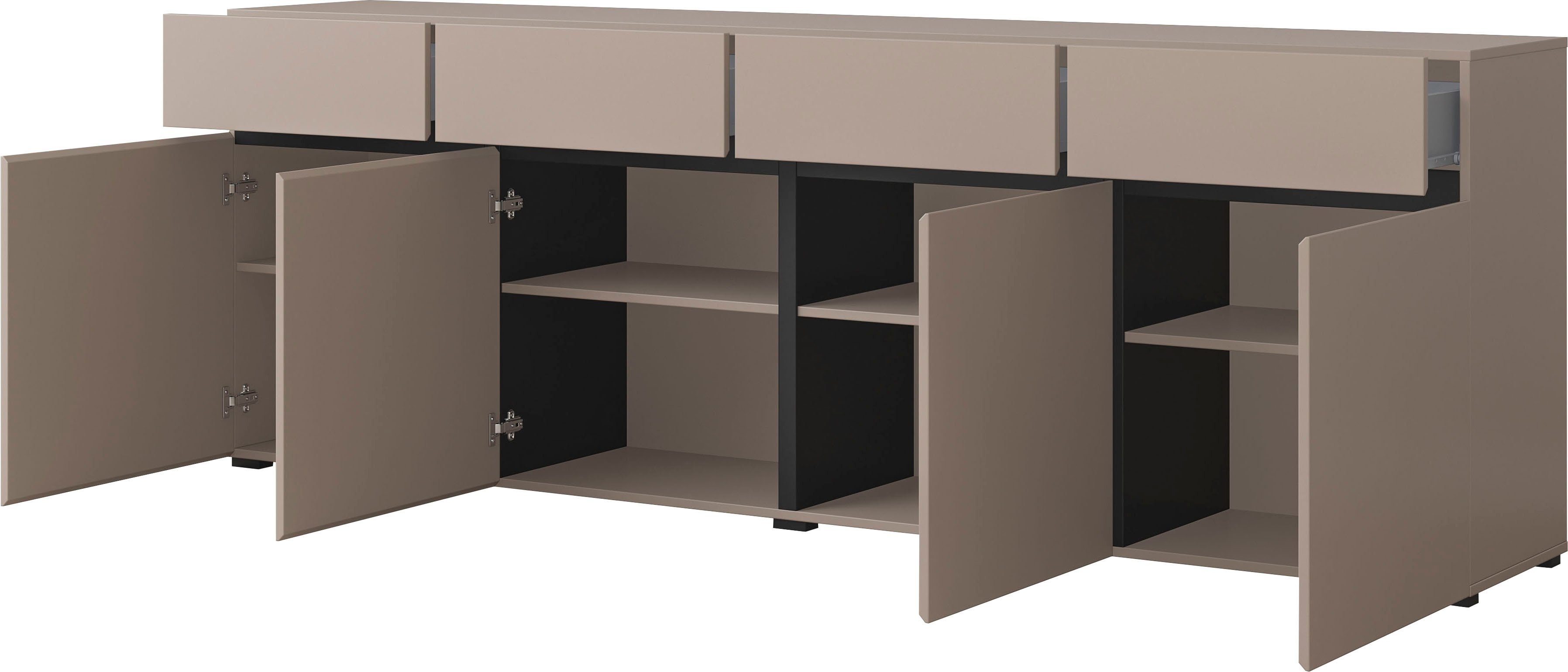 INOSIGN Sideboard Cross, Breite ca. 225 cm