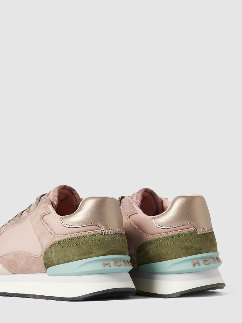 Sneaker im Colour-Blocking-Design Modell 'PARIS' in hellrosa